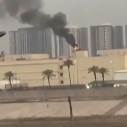 Дрон, натоварен с експлозиви, беше свален над посолството на САЩ в Багдад