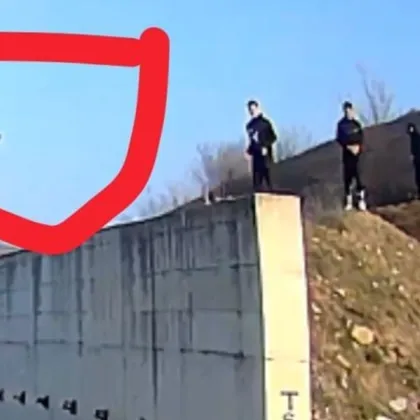 Хулиганска проява на околовръстния път на Монтана в посока Враца