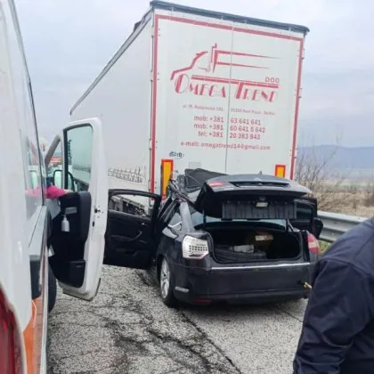 Тежка катастрофа е станала на автомагистрала Тракия в района на