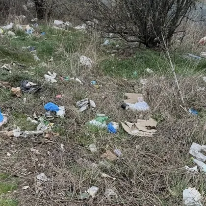 "Мамо, защо е толкова мръсно?": Дете провокира акция за чистене в столичен квартал СНИМКИ