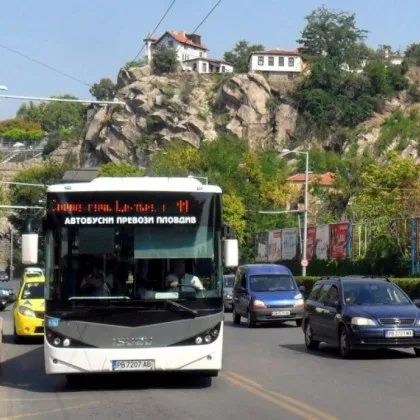 Пловдив вече има приложение за следене на градския транспорт