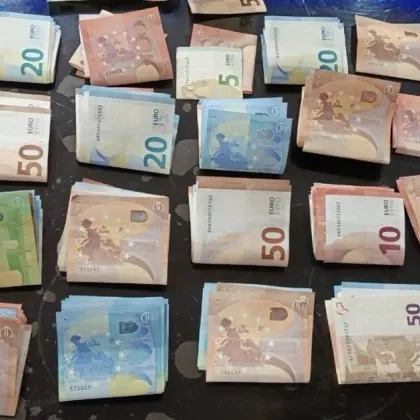 Седем души са задържани и близо 53 000 евро иззети при