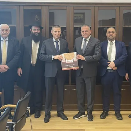 Сарафов се срещна с представители на еврейската общност в България