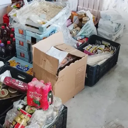 Голямо количество хранителни продукти от неживотински произход част от които