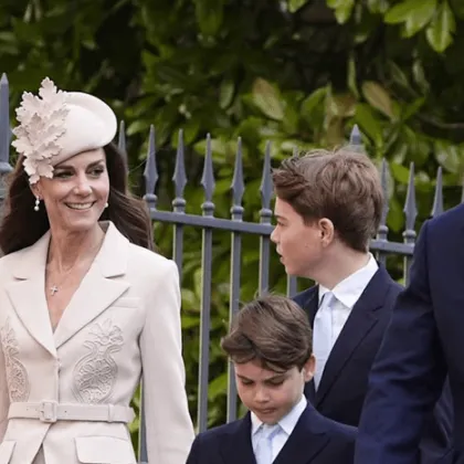 Кейт Мидълтън присъства на великденската служба за първи път от две години