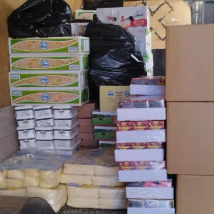 БАБХ иззе половин тон млечни продукти в Хасковско