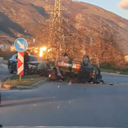Тежко пътнотранспортно произшествие затруднява движението на Околовръстния път на град