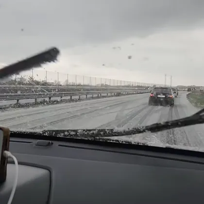 Серия от катастрофи след градушката край Поморие