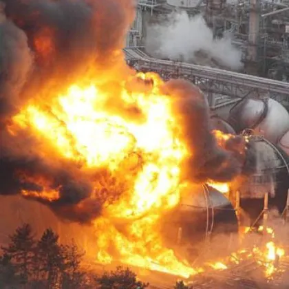 Десет души загинаха в резултат на експлозия в електроцентрала