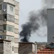 Избухна голям пожар в Русе! Черен дим се издига над града СНИМКИ