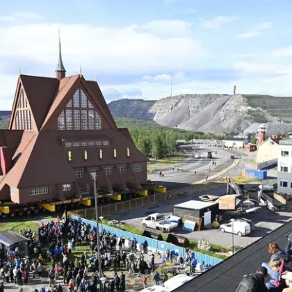 Кируна &ndash; градът, който беше принуден да се премести