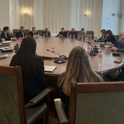 Централната избирателна комисия се срещна с представители на Комитета на