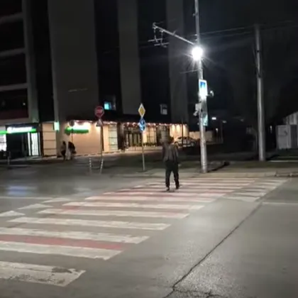 Говорещ светофар пази хората на пешеходна пътека в София ВИДЕО