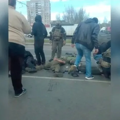 Стрелба и арести в Одеса: военни задържани след гонка и искан подкуп ВИДЕО
