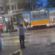 Два трамвая се сблъскаха в София СНИМКА