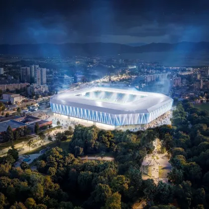 Инвестиция за 120 млн. евро: "Левски" превръща "Георги Аспарухов" в ултрамодерно съоръжение
