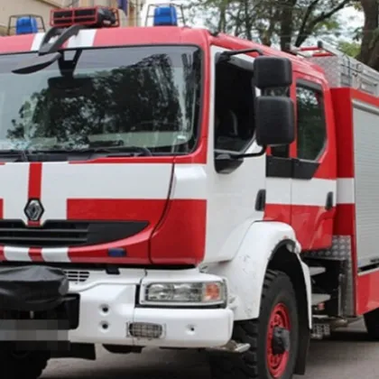 Пожар горя в централния минерален плаж в Якоруда