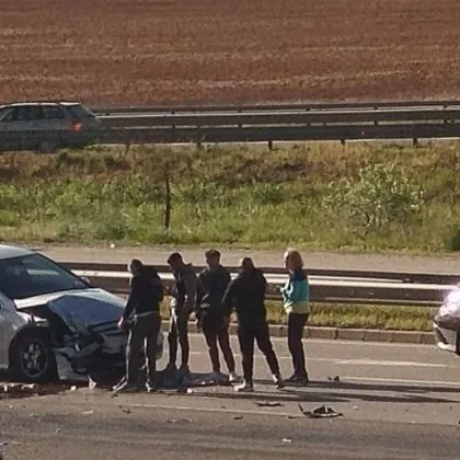 Две коли се сблъскаха в София