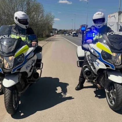 Столичната пътна полиция установи и санкционира участници в нерегламентирана гонка в