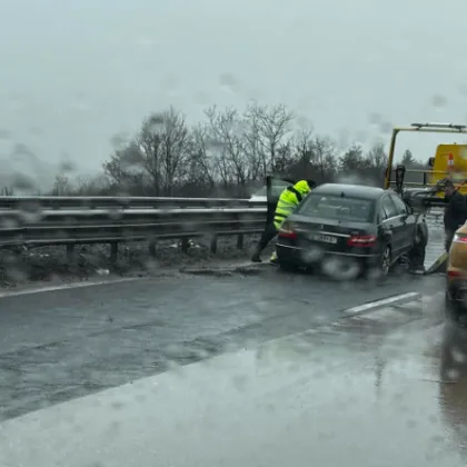 Катастрофа на АМ "Тракия" СНИМКА