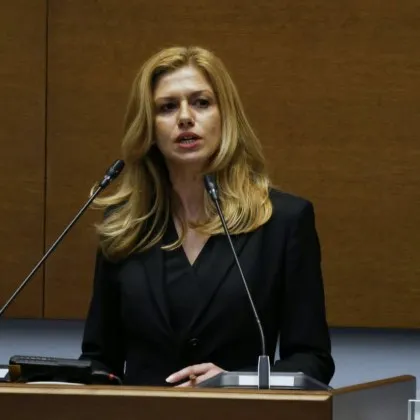 Михаела Доцова беше избрана за председател на 52 рото Народно събрание