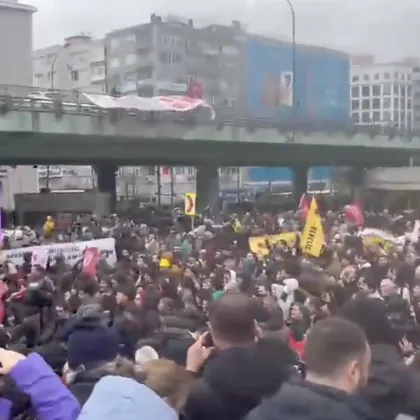 550 арестувани след протест в Истанбул по случай Първи май