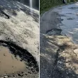 "Път ли е или полигон за оцеляване?": Жители на Асеновград настръхнаха срещу разбита улица СНИМКИ