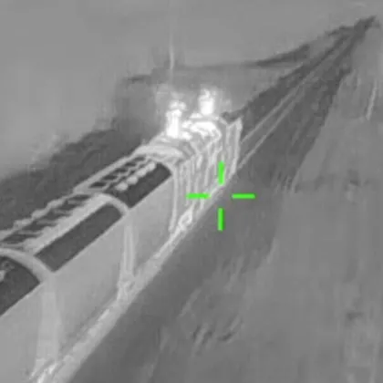 Украйна удари руски локомотиви, превозващи гориво и оборудване ВИДЕО