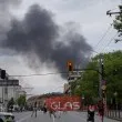 Гъст черен дим над София! Пожар стресна столичани, вижда се от километри СНИМКИ