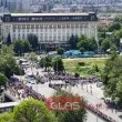 Колоездачите от Giro d'Italia тръгват от Пловдив, градът порозовя СНИМКИ