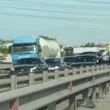 Катастрофа затруднява движението по Околовръстното на София