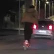 Докога? Поредна опасна проява с електрическа тротинетка в Пловдив СНИМКИ