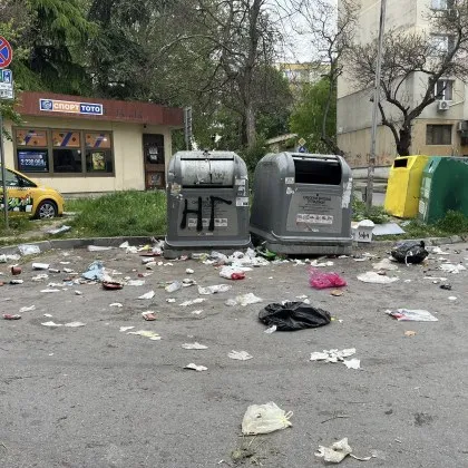 "Поне намалете такса смет": Жена показа мизерия край контейнери във Варна СНИМКИ