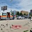 Мъж пострада при инцидент край Окръжна болница в София СНИМКИ