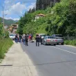 Мотористка катастрофира в Смолян, чанта се заплела в гумата СНИМКА