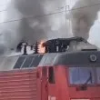 Пожар избухна в пътнически влак за Бургас
