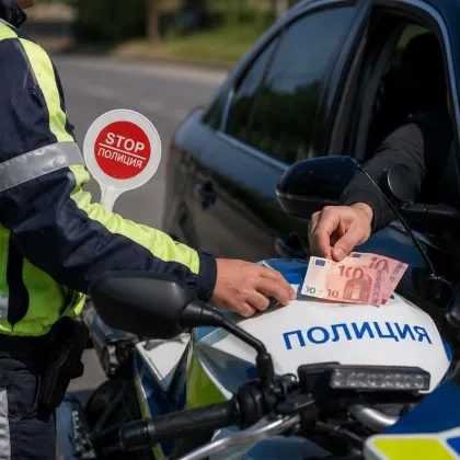 Спипаха го без колан, той &bdquo;почерпи" полицаите с 20 евро и... завърши в ареста