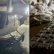 Откриха хеликоптер в наркодепото в Ямболско, иззетата дрога е за над 2 млн. евро СНИМКИ