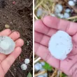 Едра градушка удари няколко населени места ВИДЕО+СНИМКИ