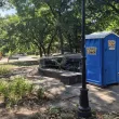 Брутална гавра в софийски парк: Тийнейджъри обърнаха химическа тоалетна с човек вътре