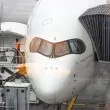 Самолет отнесе пожарна преди излитане ВИДЕО