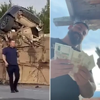 Почерненият баща Николай Попов чиято дъщеря Сияна загина при тежка