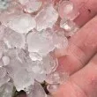 Буря с градушка над Монтана ВИДЕА