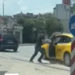 След леко ПТП: Мъж нападна с юмруци таксиметров шофьор пред детето си в Пловдив