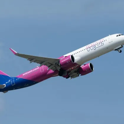Европейският нискотарифен превозвач Wizz Air стана първата авиокомпания от своя