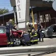 Две коли се сблъскаха в София! Щетите са огромни, намесиха се огнеборци