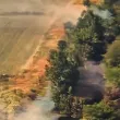 Влак предизвика пожар в село край Пловдив