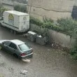 След лодките дойдоха и плувците: Нов порой превърна Благоевград в аквапарк ВИДЕО