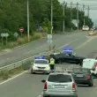 Мощна кола катастрофира на път за София, има щети СНИМКИ