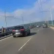 Верижна катастрофа на Аспаруховия мост, образува се огромна тапа СНИМКИ